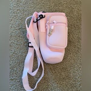 NWOT Pink Water bottle sling